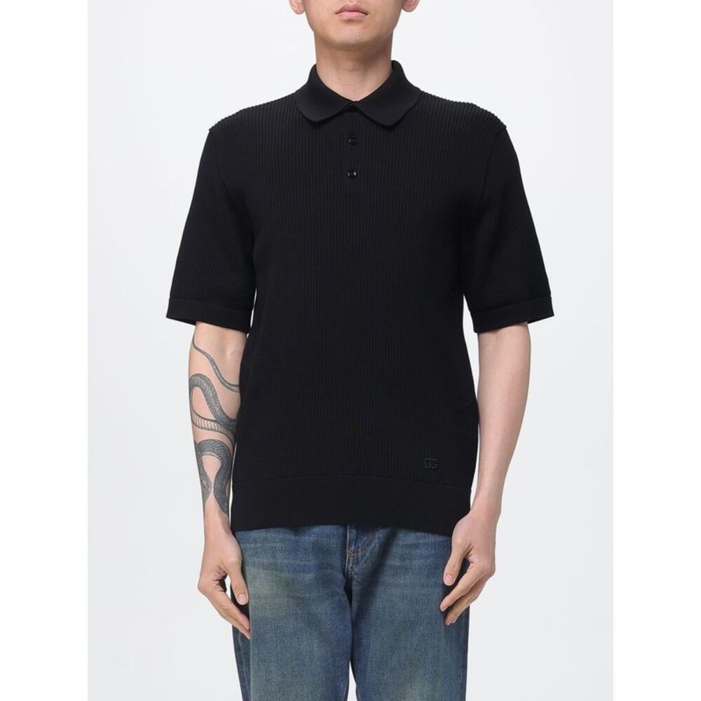Dolce & Gabbana Men Dolce & Gabbana Cotton Knit Polo Shirt